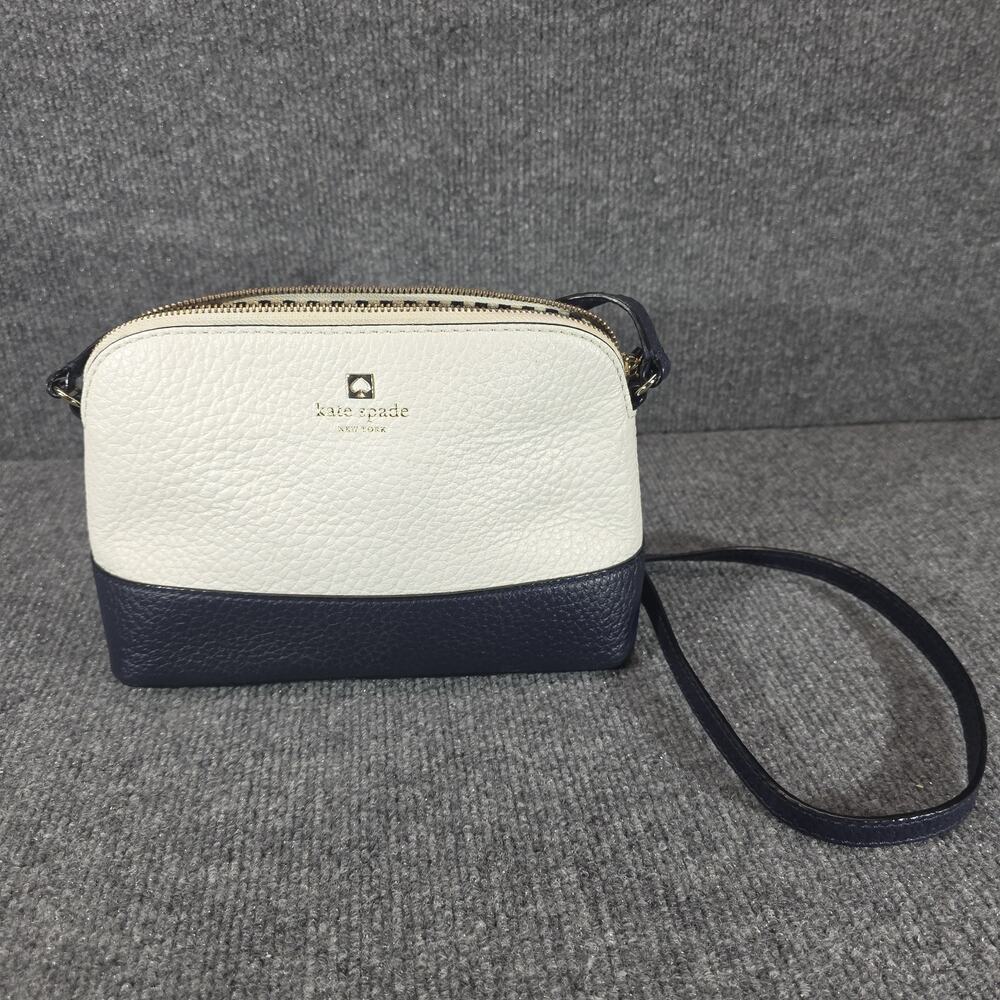 Kate Spade New York Grove Court Maise Crossbody Bag - Navy & White